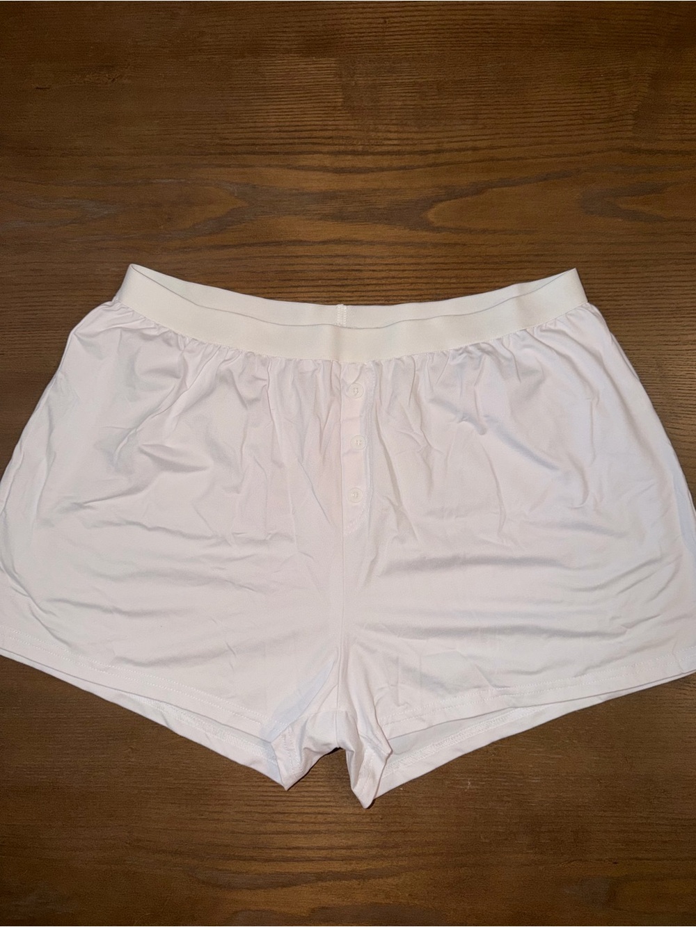 Classic White Men’s Boxer Shorts